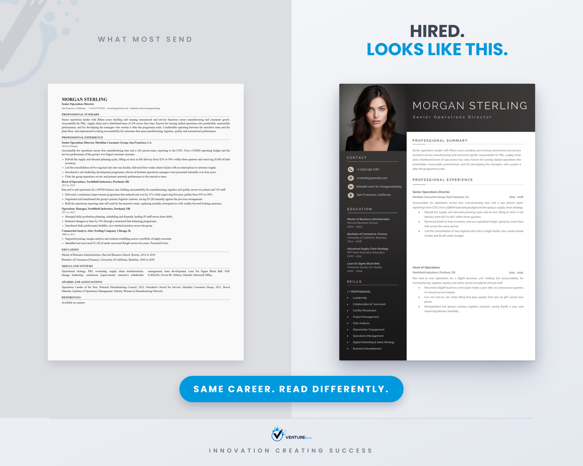 Morgan Sterling CV template 04