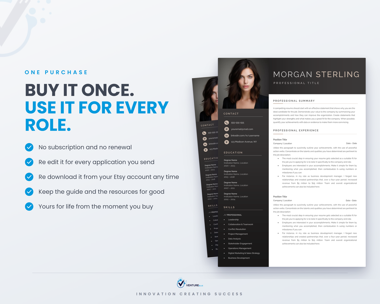 Morgan Sterling CV template 18
