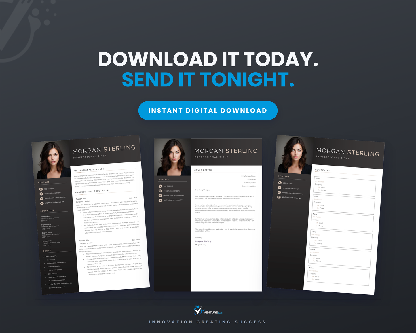 Morgan Sterling CV template 20