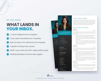 Athena Winters CV template 03