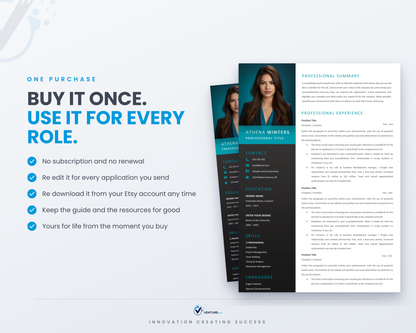 Athena Winters CV template 18