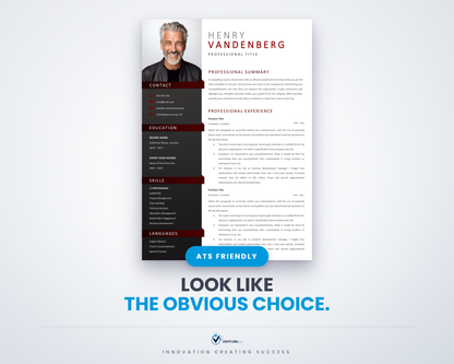 Henry Vandenberg CV template 01