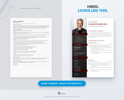 Henry Vandenberg CV template 04
