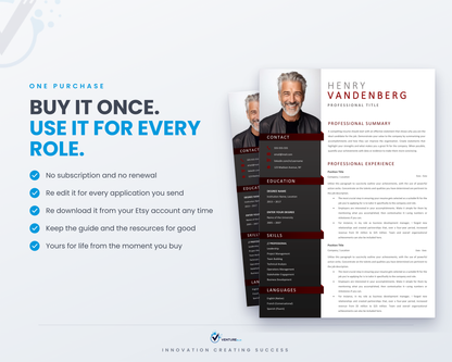 Henry Vandenberg CV template 18