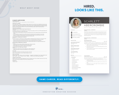 Scarlett Abercrombie CV template 04