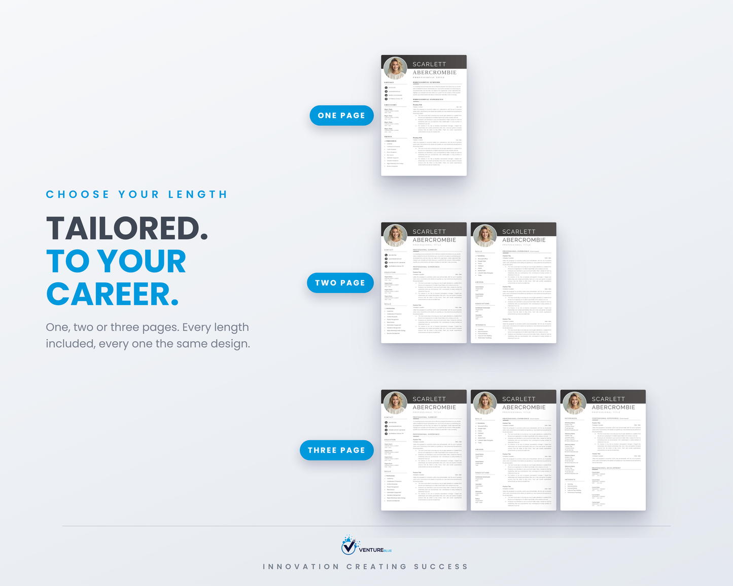 Scarlett Abercrombie CV template 06
