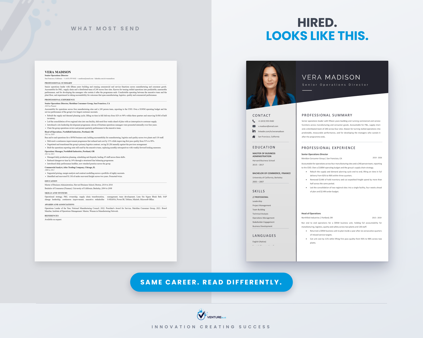 Vera Madison CV template 04