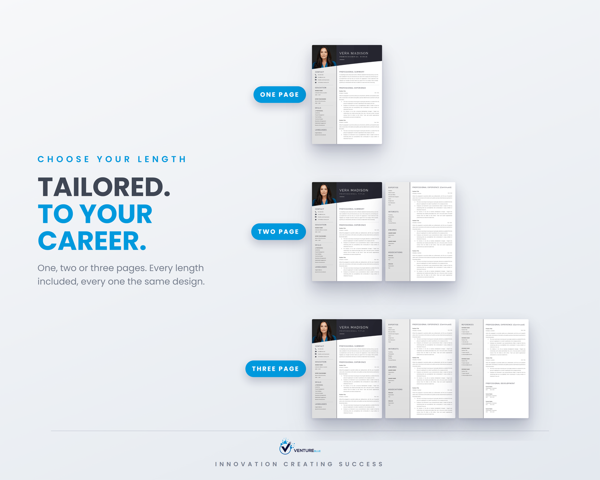 Vera Madison CV template 06
