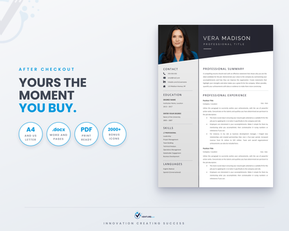 Vera Madison CV template 19