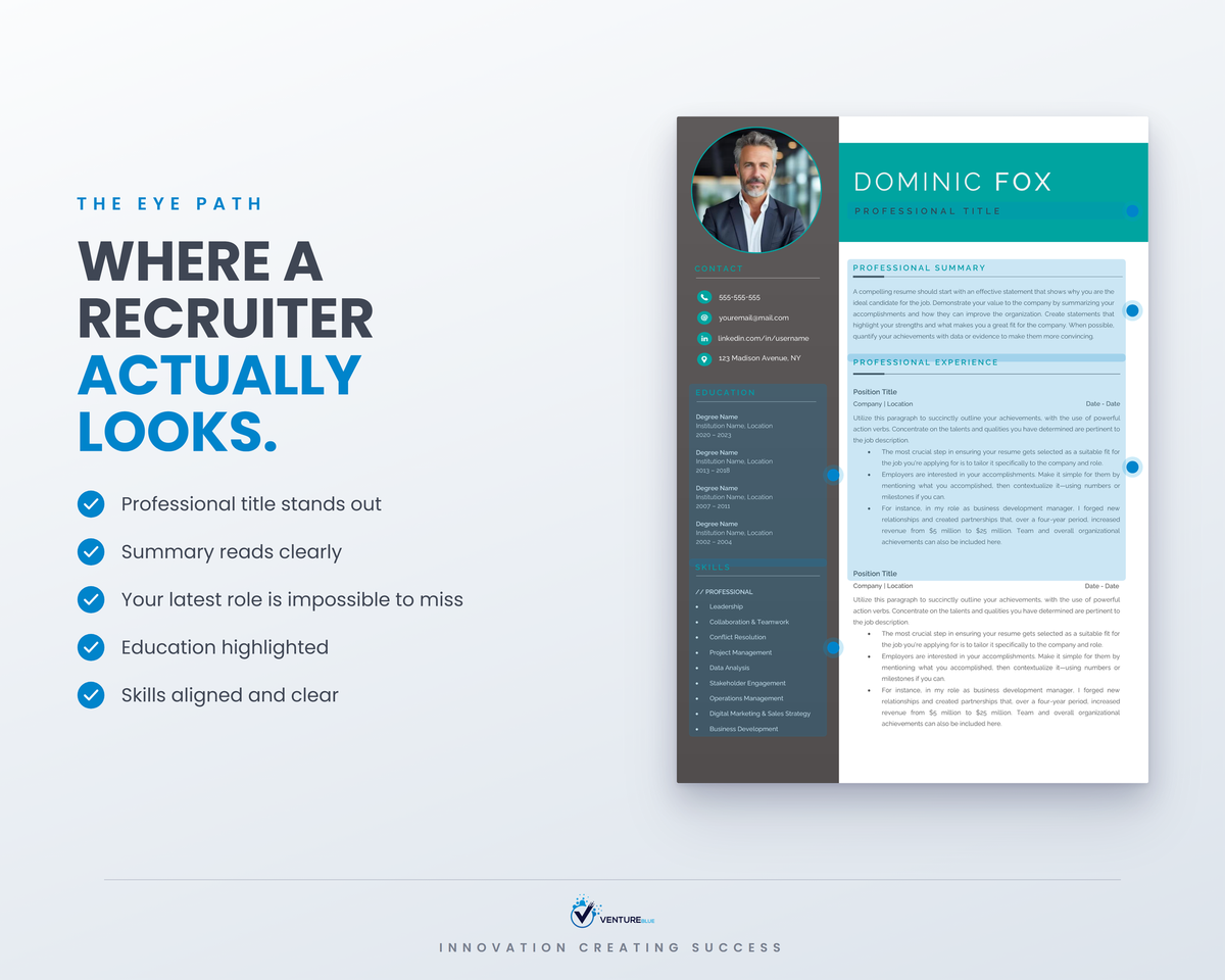 Dominic Fox CV template 09