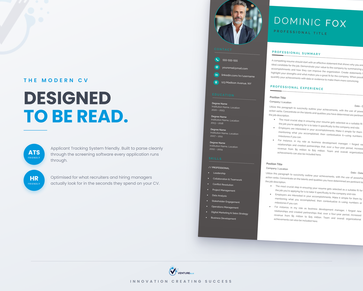 Dominic Fox CV template 10