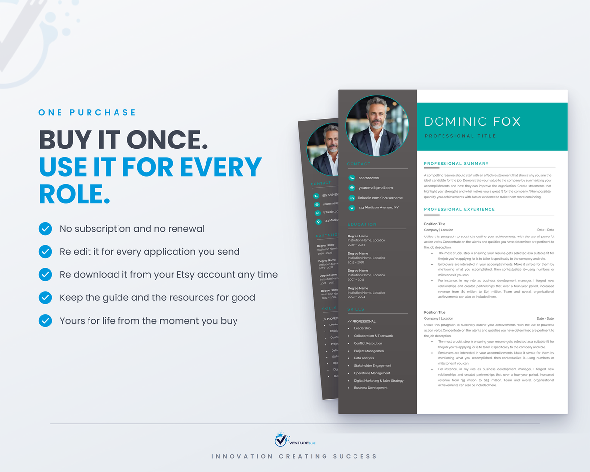 Dominic Fox CV template 18