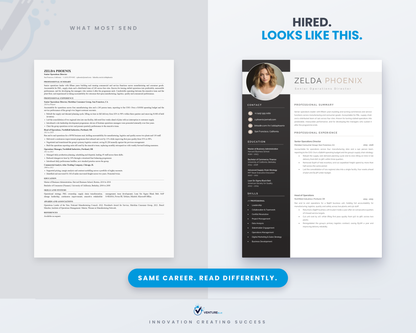 Zelda Phoenix CV template 04