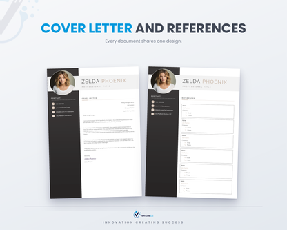 Zelda Phoenix CV template 07