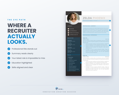 Zelda Phoenix CV template 09