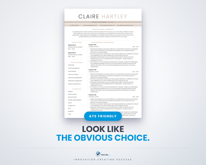 Claire Hartley CV template 01