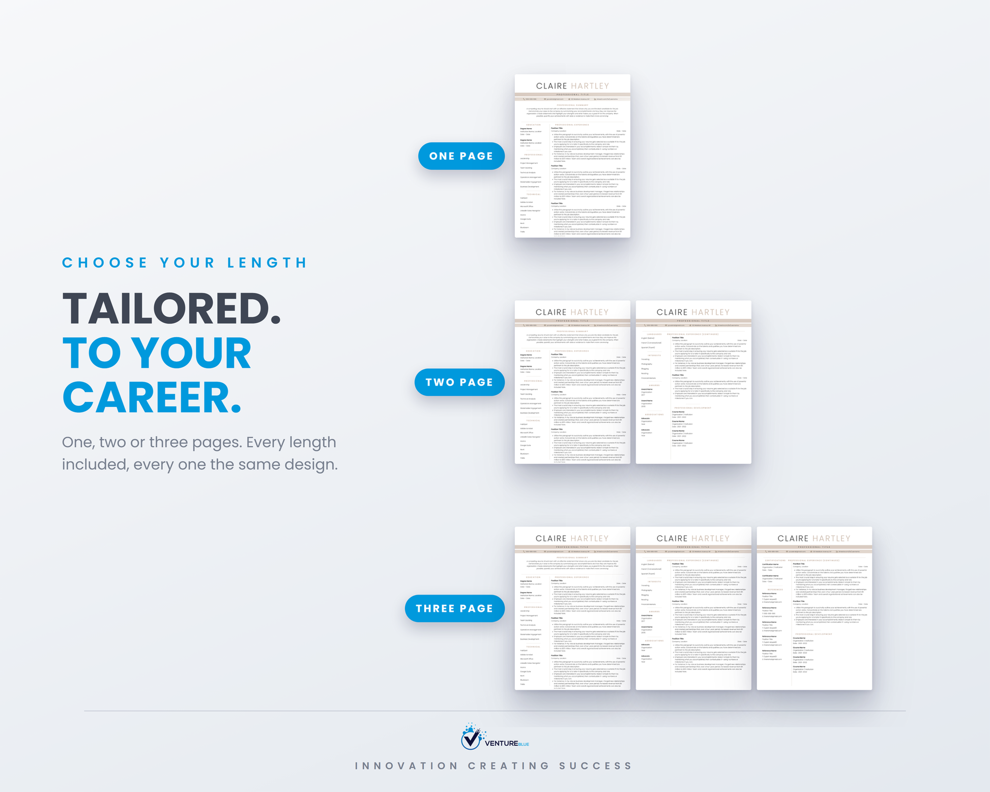 Claire Hartley CV template 06
