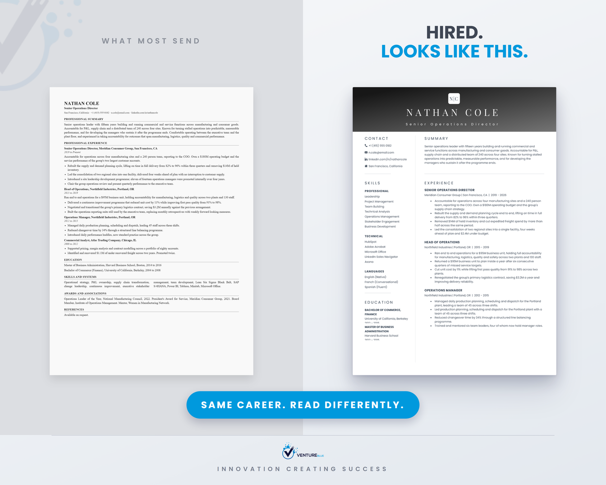 Nathan Cole CV template 04