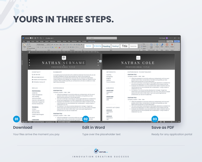 Nathan Cole CV template 11