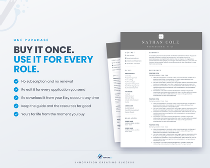 Nathan Cole CV template 18