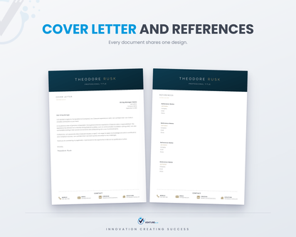 Theodore Rusk CV template 07