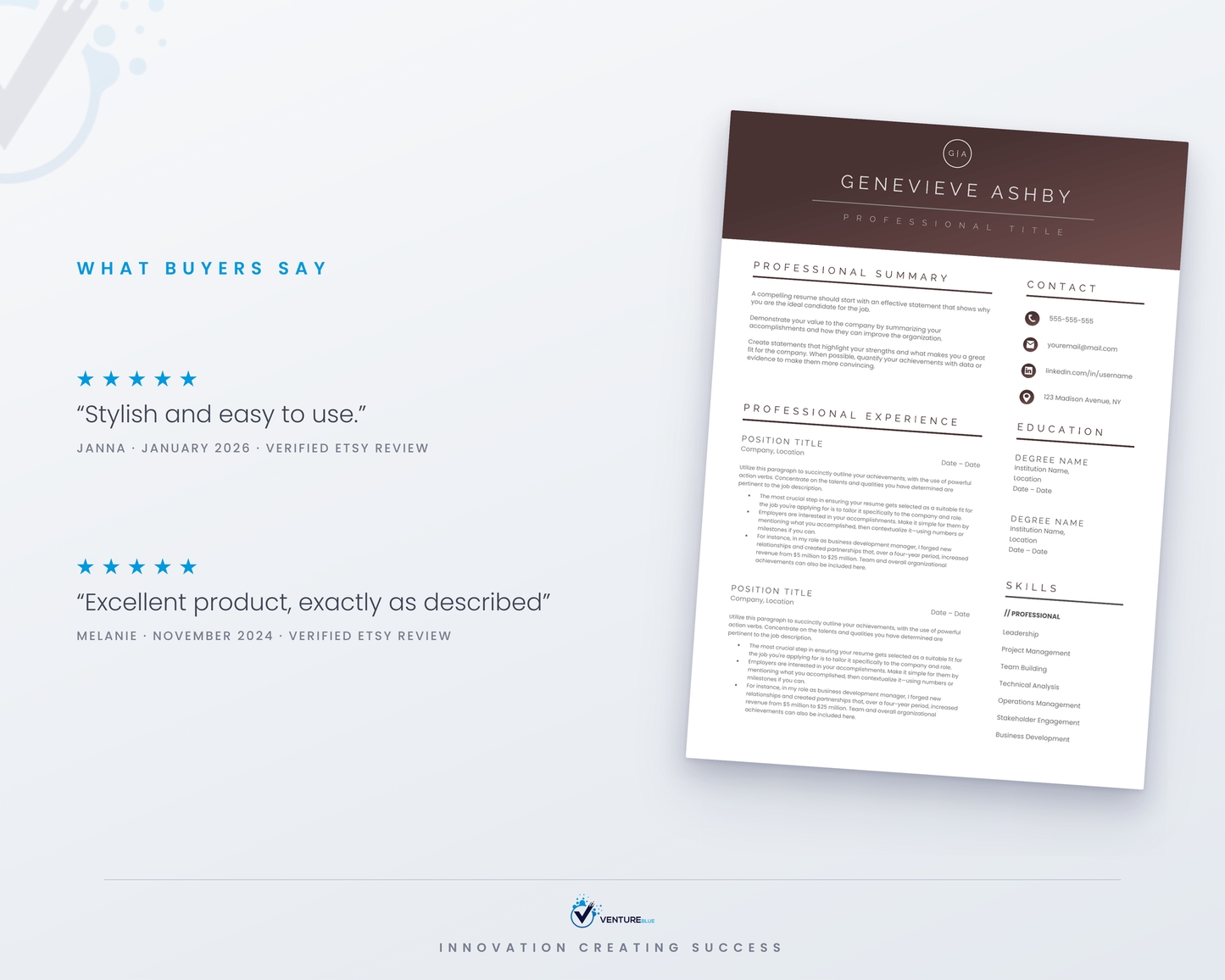 Genevieve Ashby CV template 05