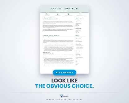 Margot Ellison CV template 01