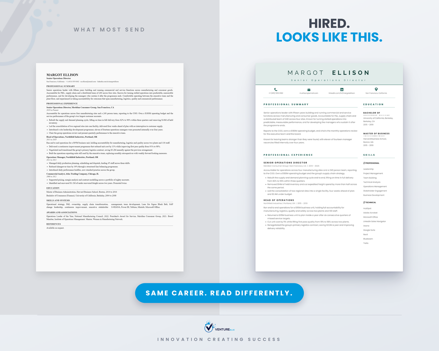Margot Ellison CV template 04