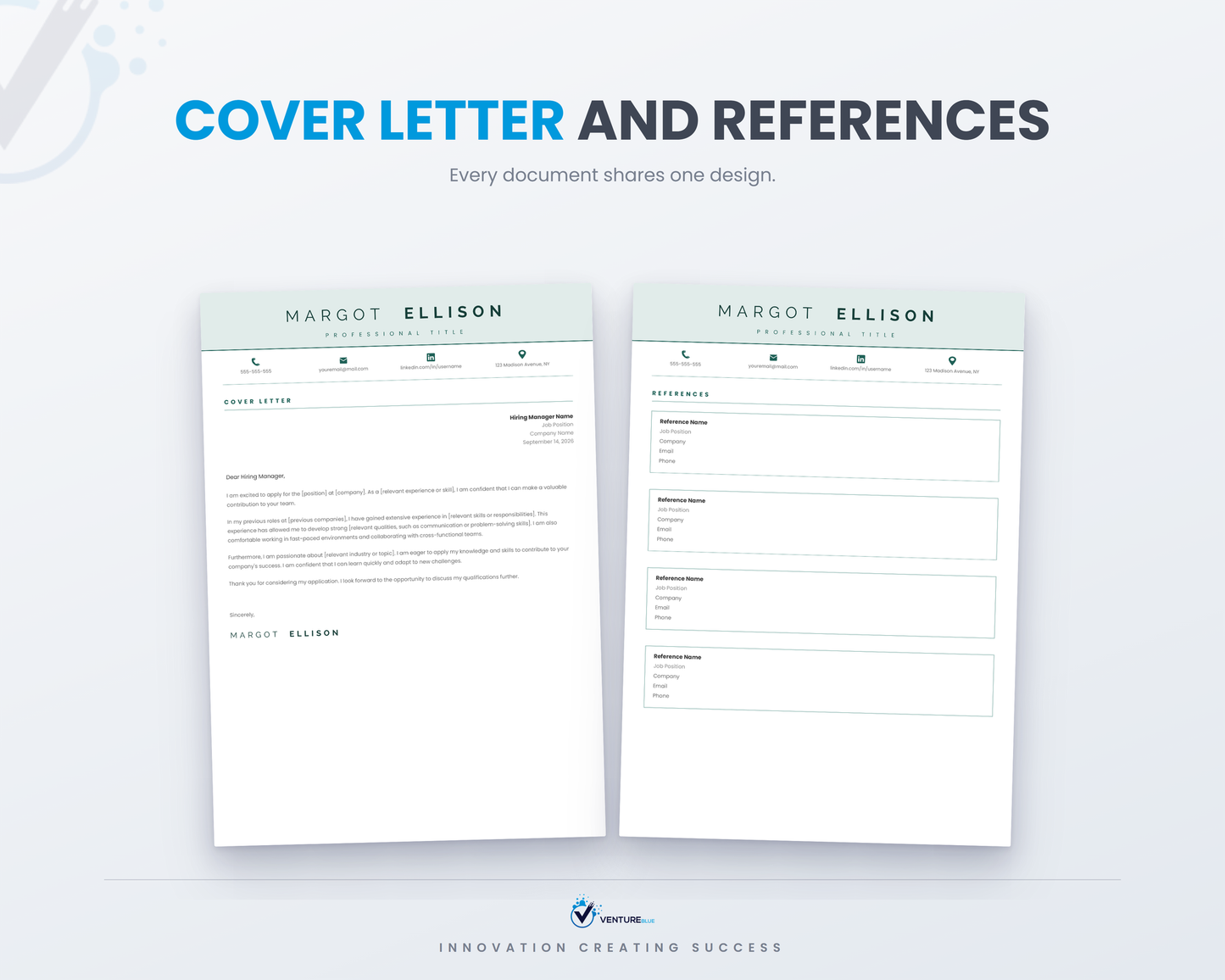 Margot Ellison CV template 07
