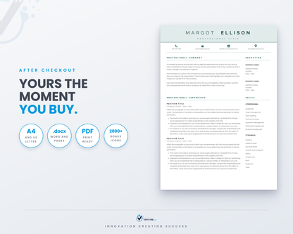 Margot Ellison CV template 19