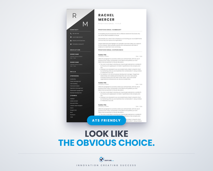 Rachel Mercer CV template 01