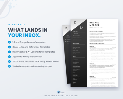 Rachel Mercer CV template 03