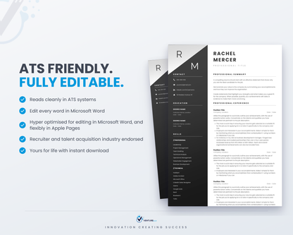 Rachel Mercer CV template 08