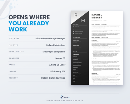 Rachel Mercer CV template 12