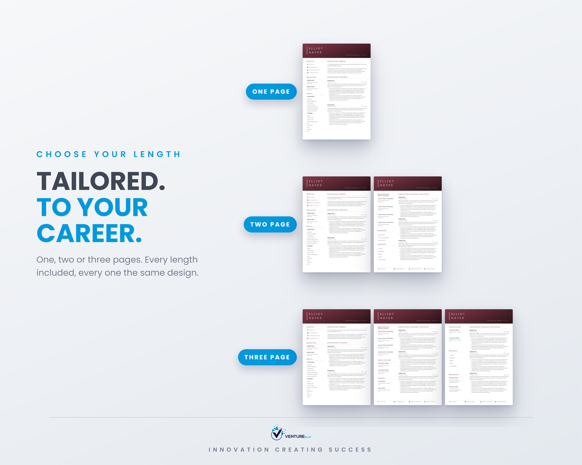Elliot Hayes CV template 06