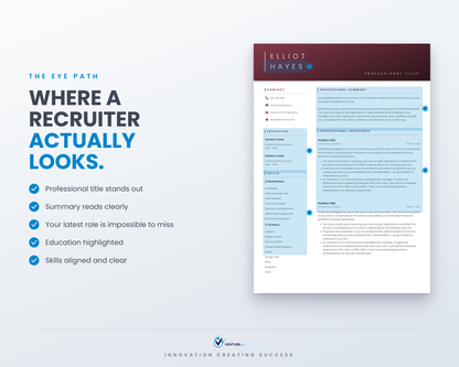 Elliot Hayes CV template 09