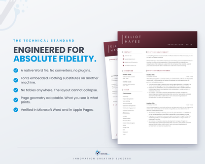 Elliot Hayes CV template 17