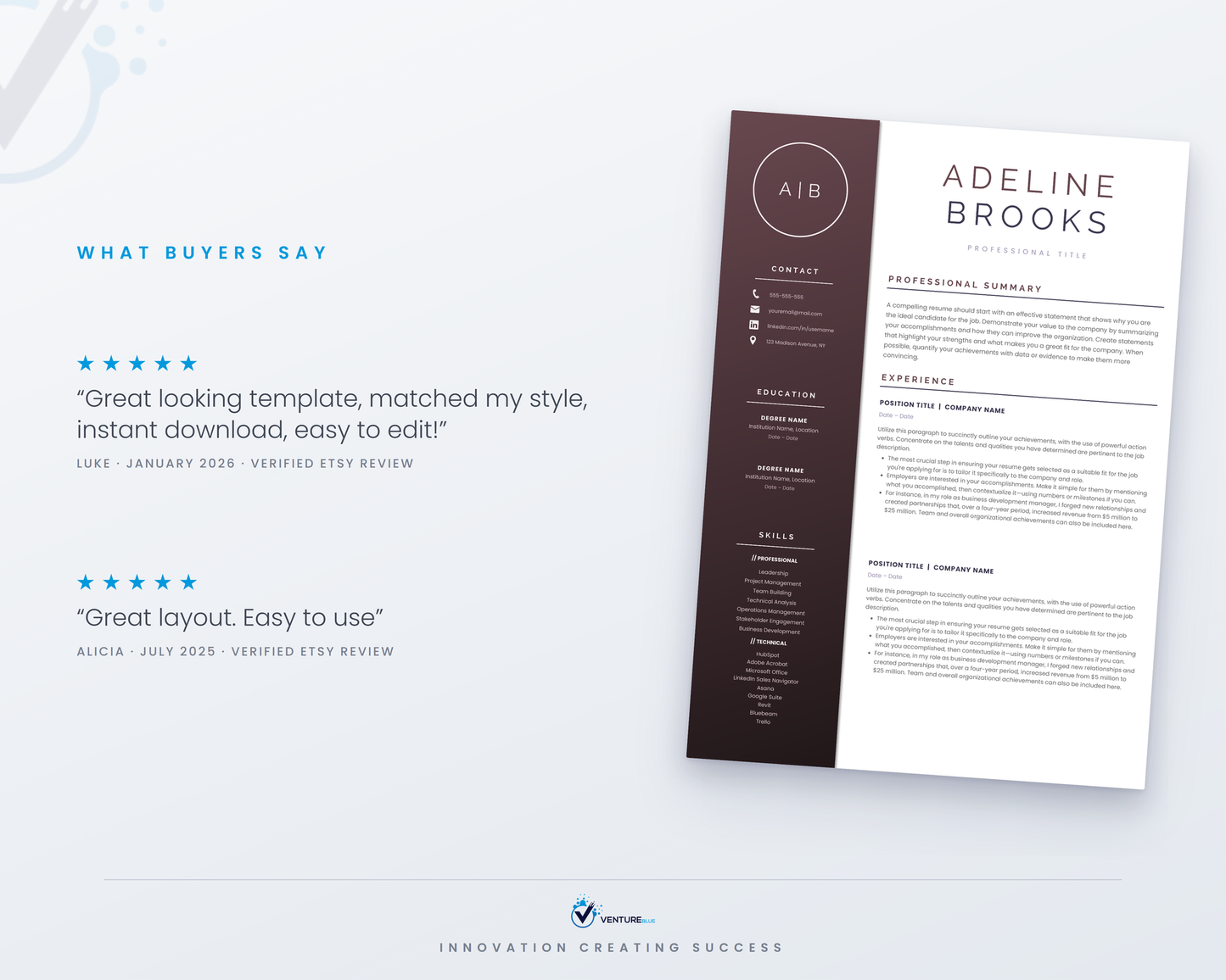 Adeline Brooks CV template 05