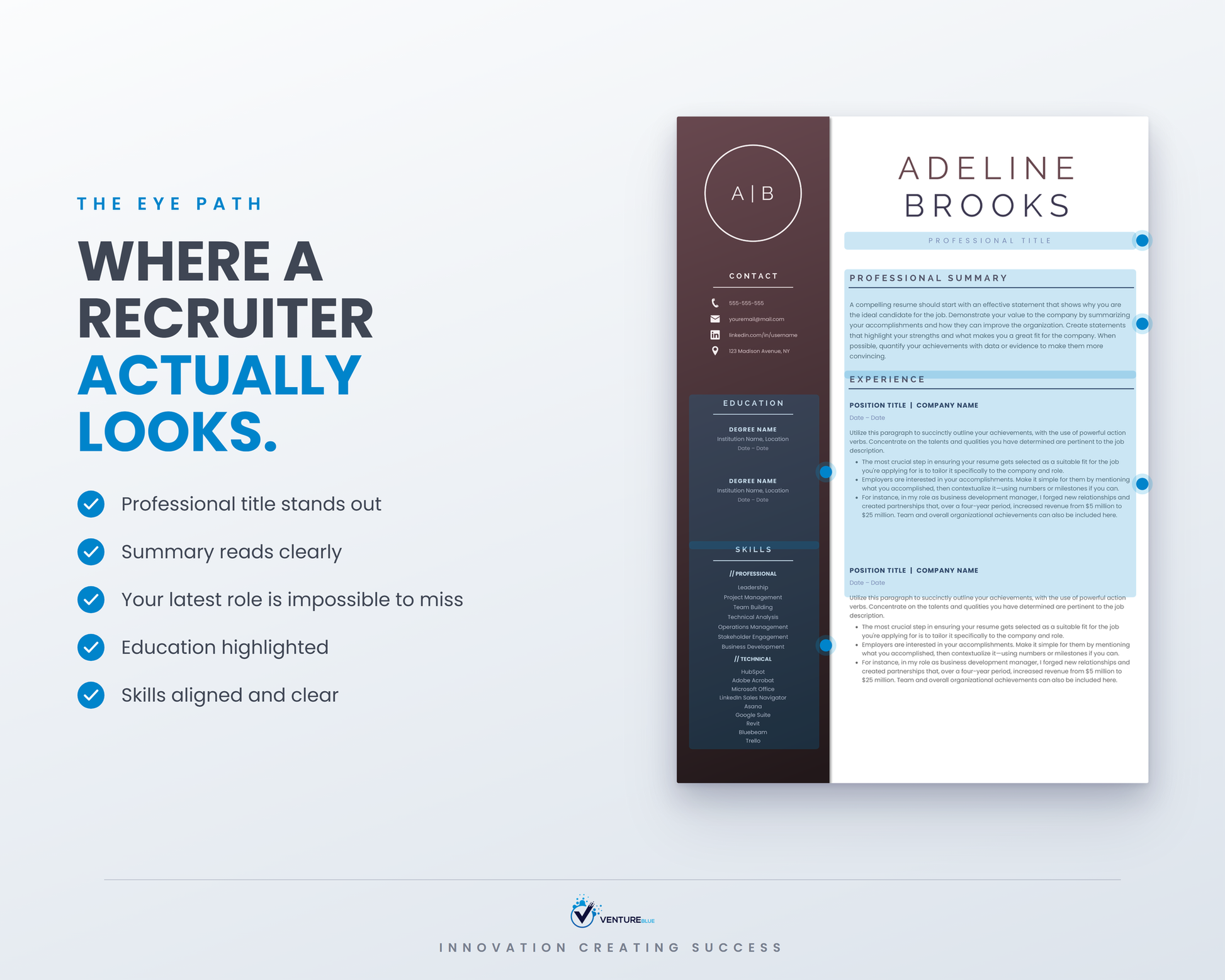 Adeline Brooks CV template 09