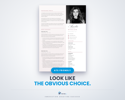 Amelia Winslow CV template 01