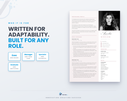 Amelia Winslow CV template 16