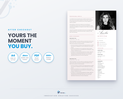 Amelia Winslow CV template 19