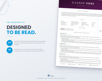Eleanor Voss CV template 10