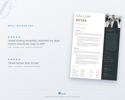 Callum Reyes CV template 05