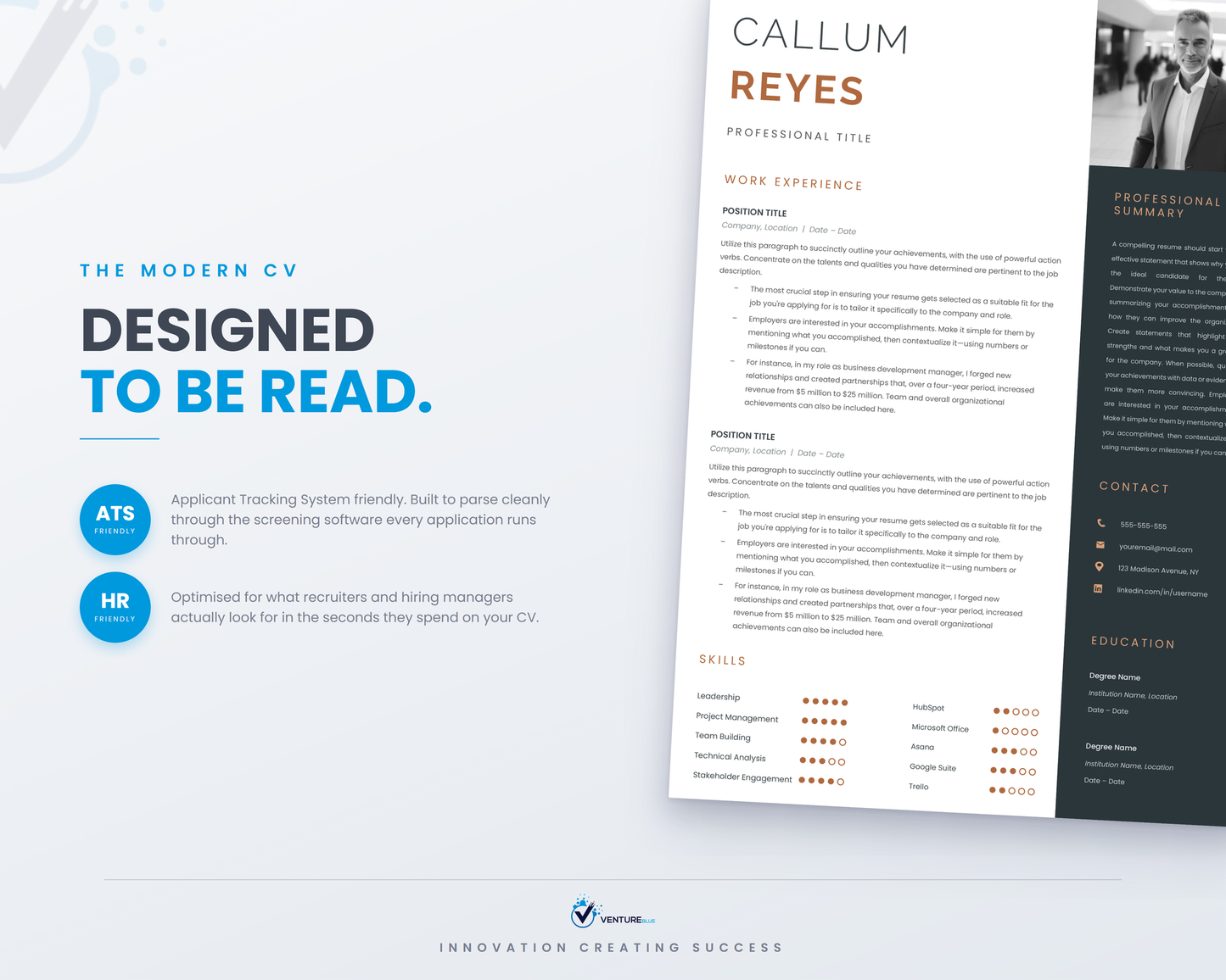 Callum Reyes CV template 10