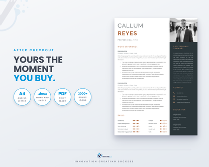 Callum Reyes CV template 19