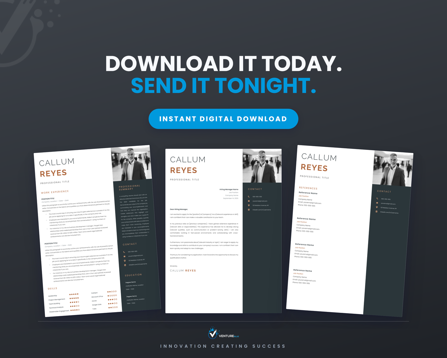 Callum Reyes CV template 20