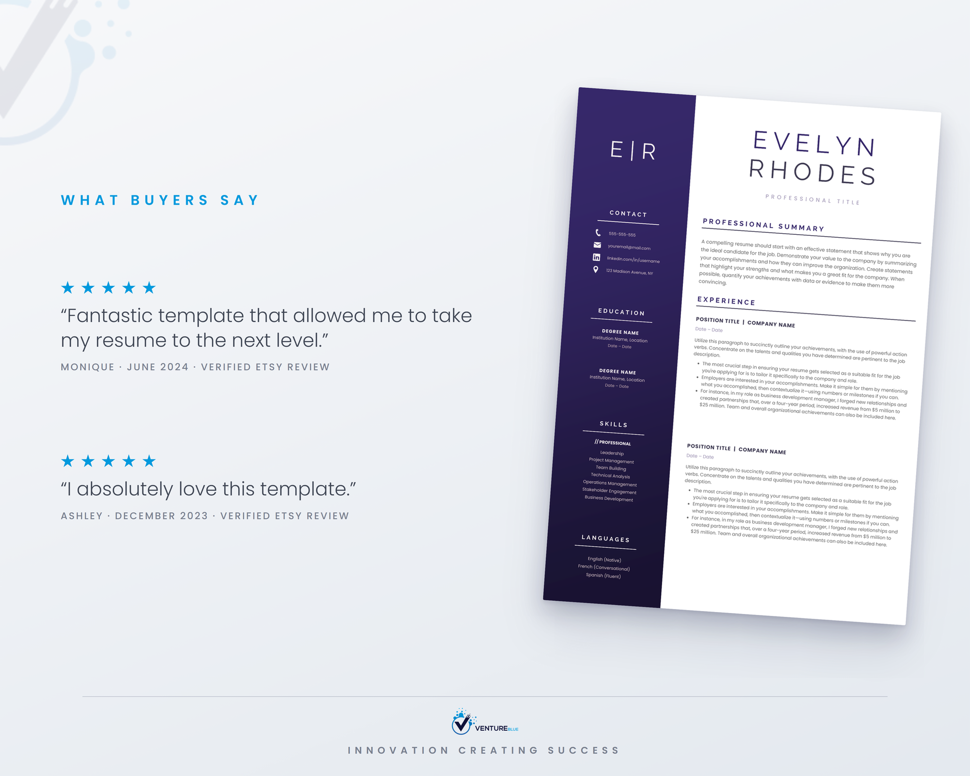 Evelyn Rhodes CV template 05