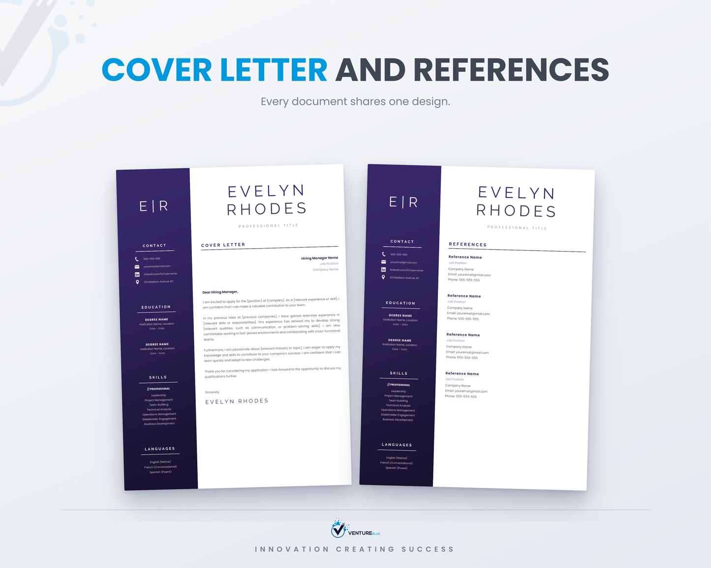 Evelyn Rhodes CV template 07