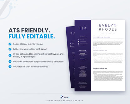 Evelyn Rhodes CV template 08